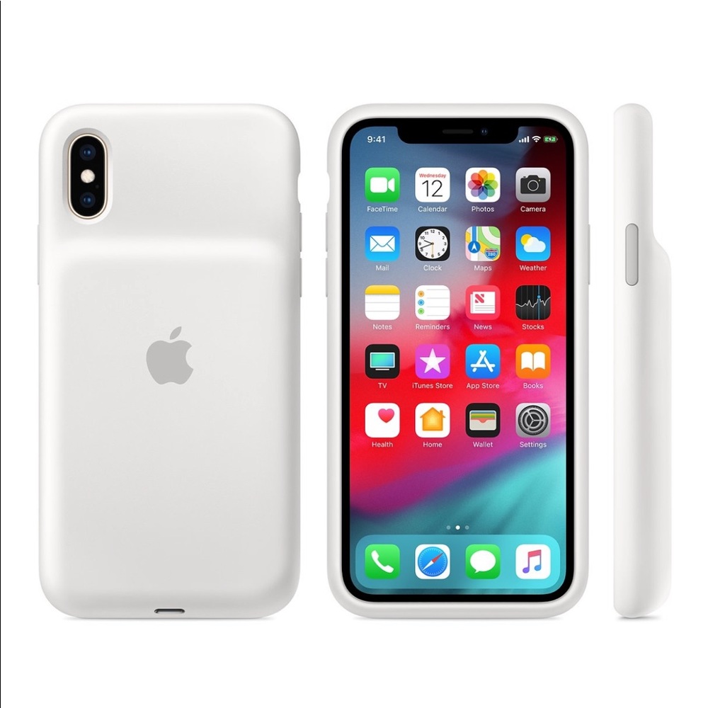 iPhone XS Smart Battery Case - White